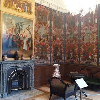Salon chiński w pałacu Rammenau